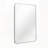 Metal Framed Rectangular Bathrrom Mirror For Wall-637326341