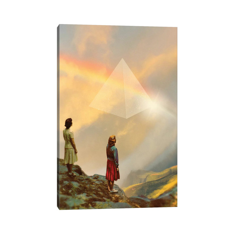 Prism 1 Piece Wrapped Canvas Painting, 20.32 cm H x 30.48 cm W