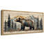 Impression sur toile encadrée «Wood Panneau Effect»-111652927-111652929