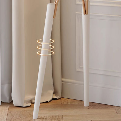 Commode simple multifonctionnelle de style crème