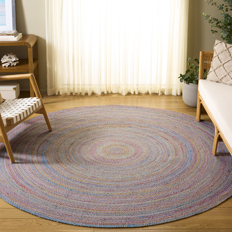Ridgeview Flat Weave Performance Rug, Round 8'
