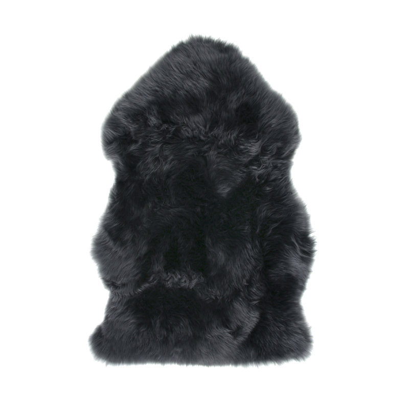 Chanden Hand Tufted Sheepskin Indoor Rug, Rectangle 2' x 3'