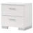 Dulcey White High Gloss 2-Drawer Nightstand