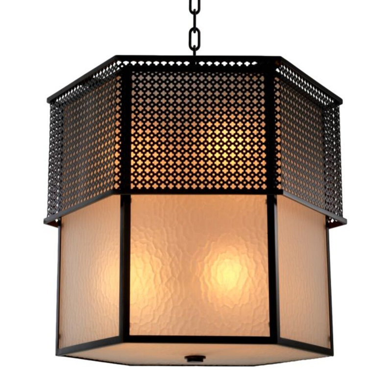 CDJ Chandelier Minerva bronze highlight finish frosted glass, Canopy, 80.52" H x 22.83" W x 19.69" D, 8