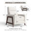 Fauteuil inclinable traditionnel en bois massif Edwin-1152804931