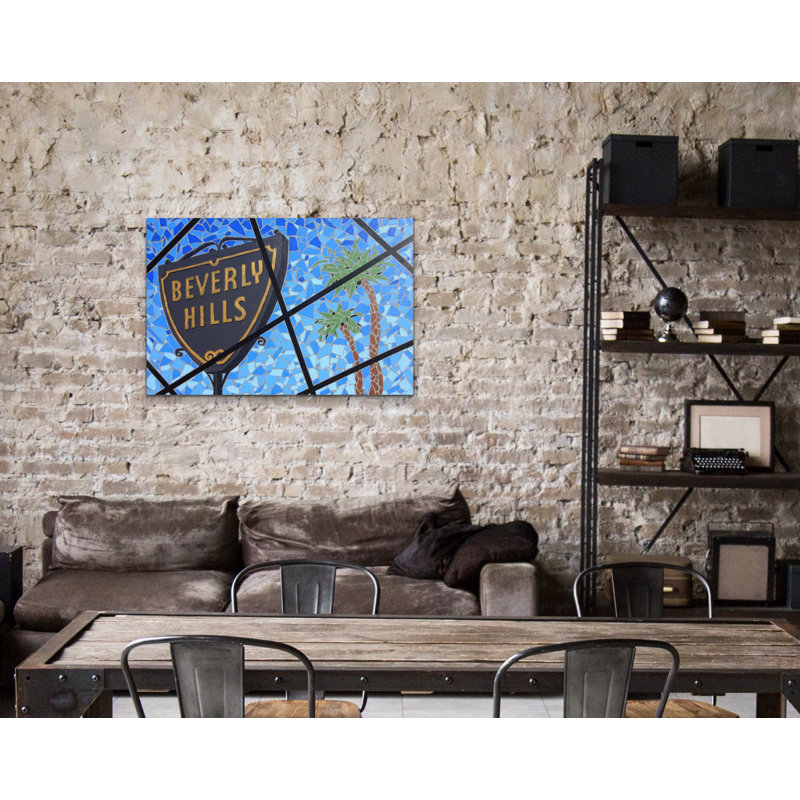 Beverly Hills Painting by Eddie Bruckner