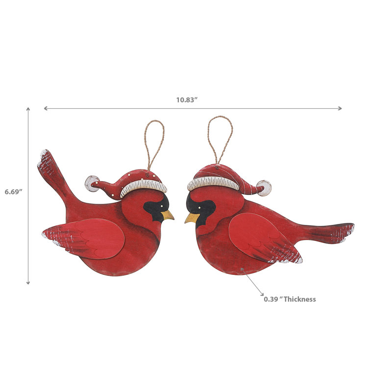 Cintre en bois pour cardinal - ensemble de 2