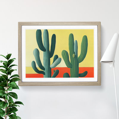 Dramatic Cactus - Single Picture Frame Print