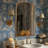 Arched Hand-Forged Iron Bathroom Vanity Mirror | Rustic Wall Mirror for Vanity & Bathroom