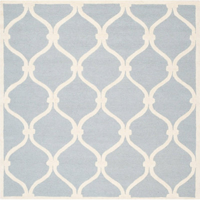 Cannen Hand Tufted Wool Geometric Rug