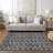 Washable Geometric Indoor / Outdoor Rug-288001111