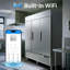 Congélateur vertical commercial en acier inoxydable avec 12 tablettes VEECOOL