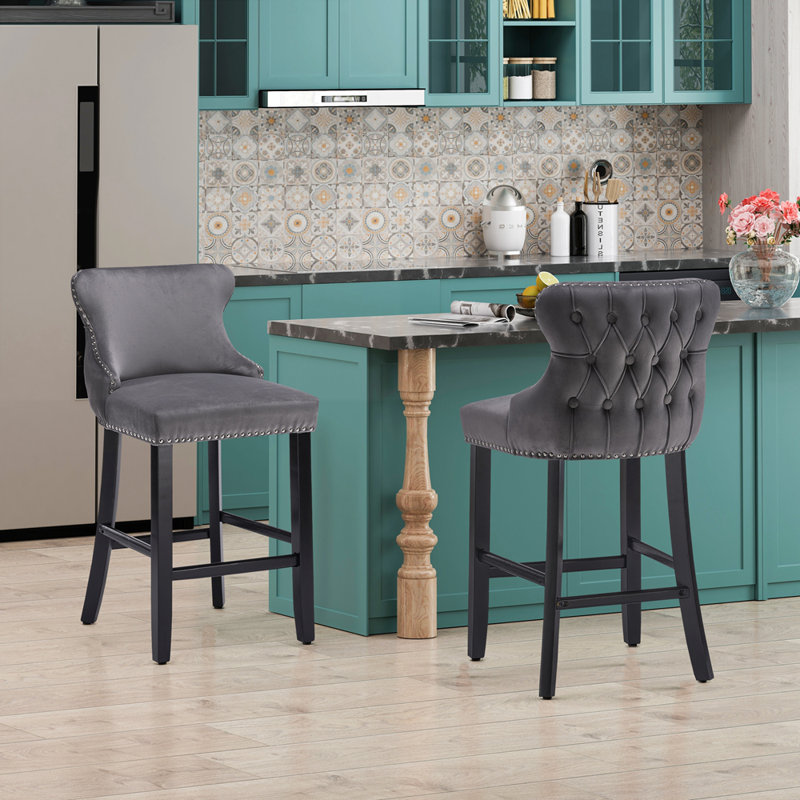 Tabouret Jaleeya, gris
