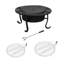 Round Iron Charcoal Smokeless Fire Pit