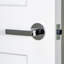 Viaggio Circolo Rosette Privacy (Bed & Bath) with Lusso Lever-2094130112-2094130126-2094130127