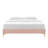 Sutton Performance Velvet Bed Frame-195014834-195014847