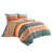 Lush Decor Bohemian Stripe Reversible Cotton Duvet Cover Set-1765591082