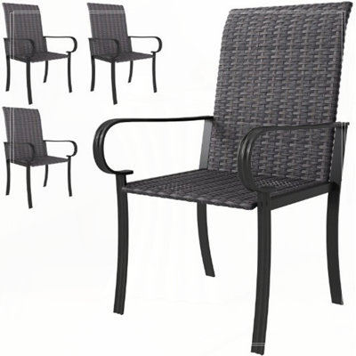 Chaises de salle à manger avec accoudoirs