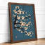 Moonlit Cherry Blossom Japandi Framed Print-466578213-466578209