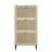 Practical freestanding shoe cabinet with multi-purpose design