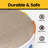 Cat Scratcher Cardboard,2 In 1 Oval Cat Scratch Pad Bowl For Indoor Kitty Grinding Claw,Round Kittens Scratching Board Corrugated Lounge Pet Beds&Furniture Protector For Couch&Carpets&Sofas