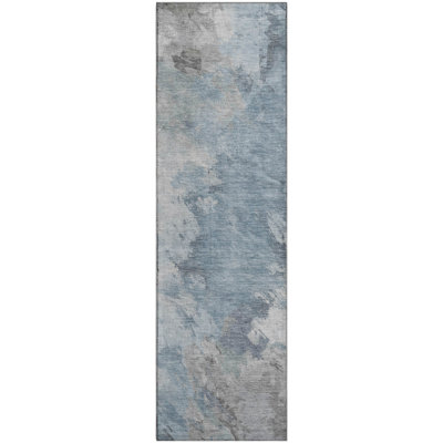 Premium Machine Washable Slesnick AMF1675 Abstract Rug