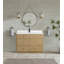 Meuble-lavabo simple 48 po avec plateau en pierre d'ingénierie La Jolla