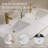 Floating Vanity Engineered Wood Modern Bathroom Setting