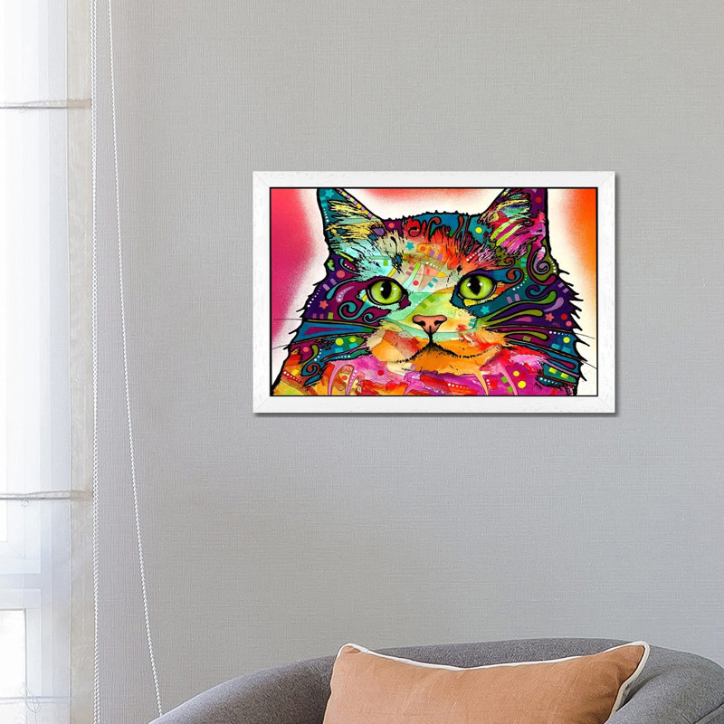 Ragamuffin by Dean Russo - Floater Frame Print on Canvas, White, 101.6 cm H x 66.04 cm W