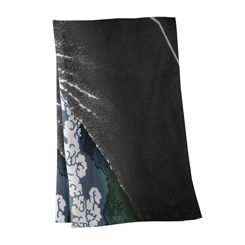 Torchon en dessous the Summit Lightning, Polyester sergé, Bleu/vert