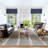 Morgan Geometric Check Wool and Cotton Area Rug-104449755