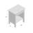 Gisan 24'' W Solid Wood Nightstand-118353961