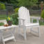 Chaise Adirondack en plastique avec table Anette-280281404