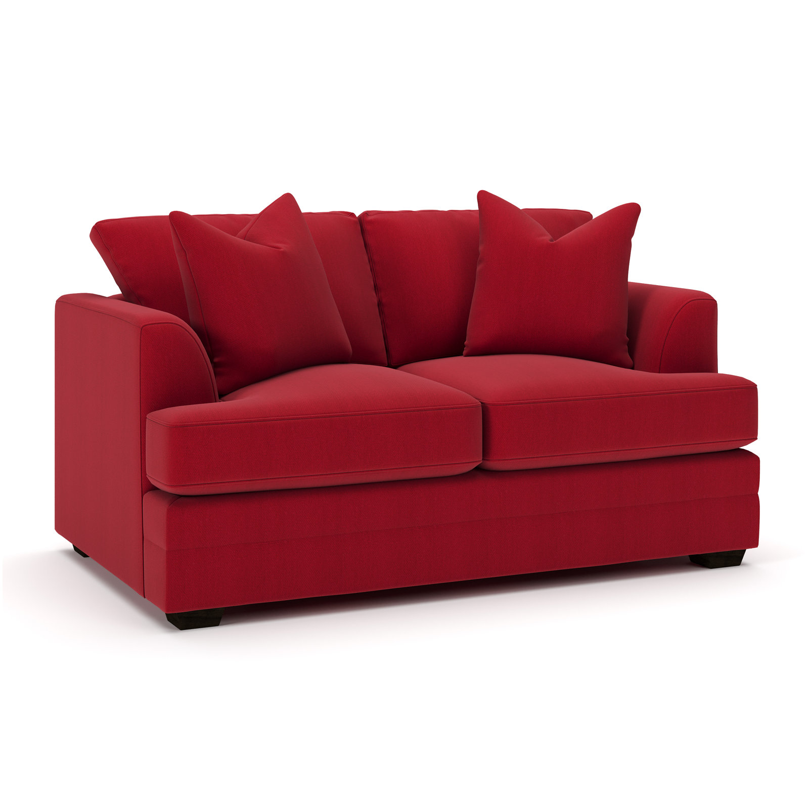 Edan 66" Cotton Sofa, Bayou Flame Canvas