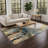 Machine Washable Indoor/Outdoor Pablo ACN2284 Abstract Rug-353018242