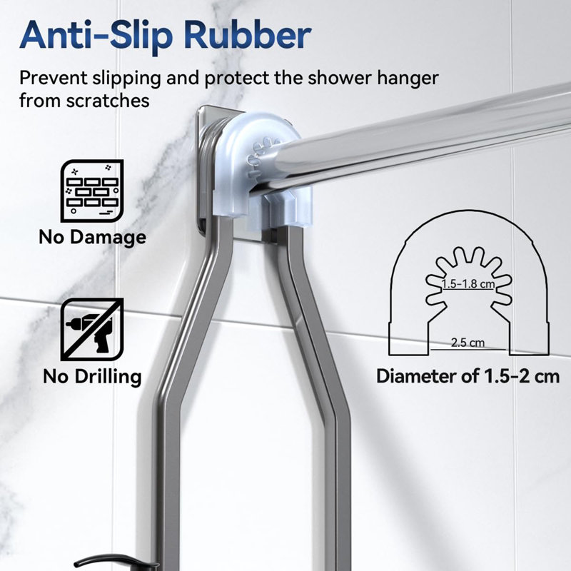 Shower Caddy, Grey