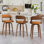Tabouret de comptoir pivotant 26 po Carylon