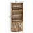  Manito 70.9" H x 23.6" W Standard Bookcase with Door, Modern 6-Tier Bookshelf with Storage, Modern Bookcases Floor Standing Display Shelf for Living Room, Home Office-566691253-556927442