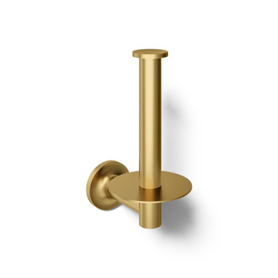Purist® Vertical Toilet Paper Holder, Wall-Mount Bathroom Toilet Paper Holder