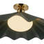 Plafonnier semi-encastré vert pin 25 po Furrow-124959497-124959496