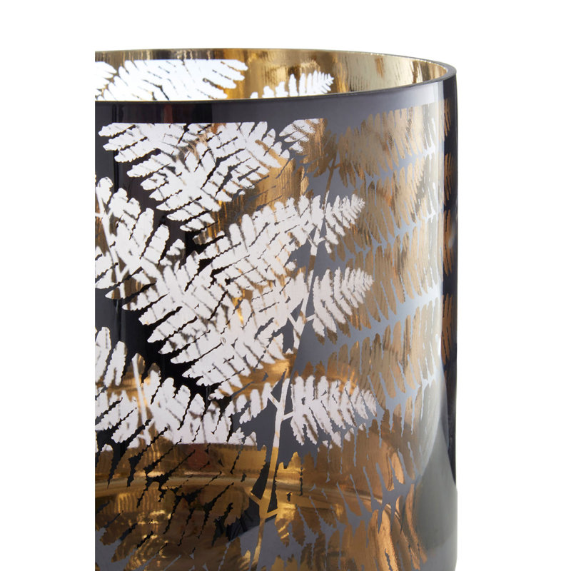 Glass Tabletop Hurricane, 29cm H x 29cm W x 29cm D