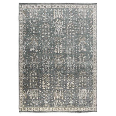 Butner Wool Floral Indoor Rug