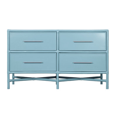 Venice 4 Drawers 54" W Double Dresser