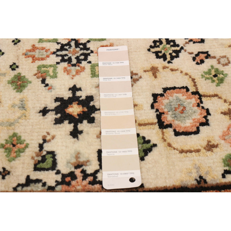 Tapis ivoire Serapi Heritage 2 pi 5 po x 11 pi 9 po