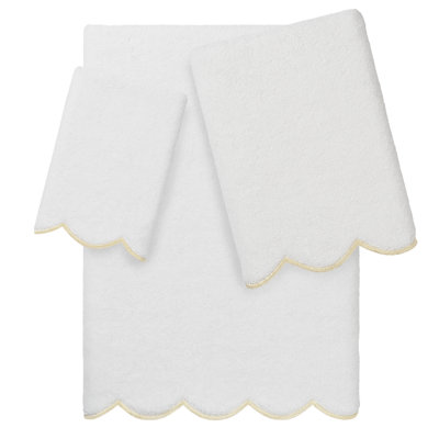  Ensemble de serviettes 100% coton ADORNIA