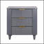 Table de chevet 3 tiroirs Mid-Century-129948554