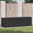 vidaXL Storage Chest Black Poly Rattan, Powder-Coated Steel Large-85263296-129393290
