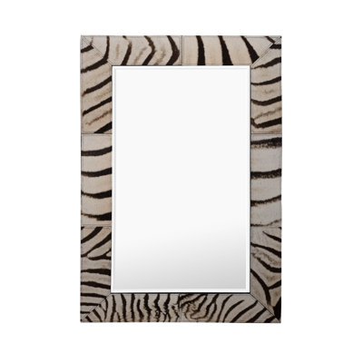 Genuine Hide Accent Mirror