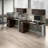 Office In An Hour Rectangle 1 Person Cubicle with Cable Management-42049251