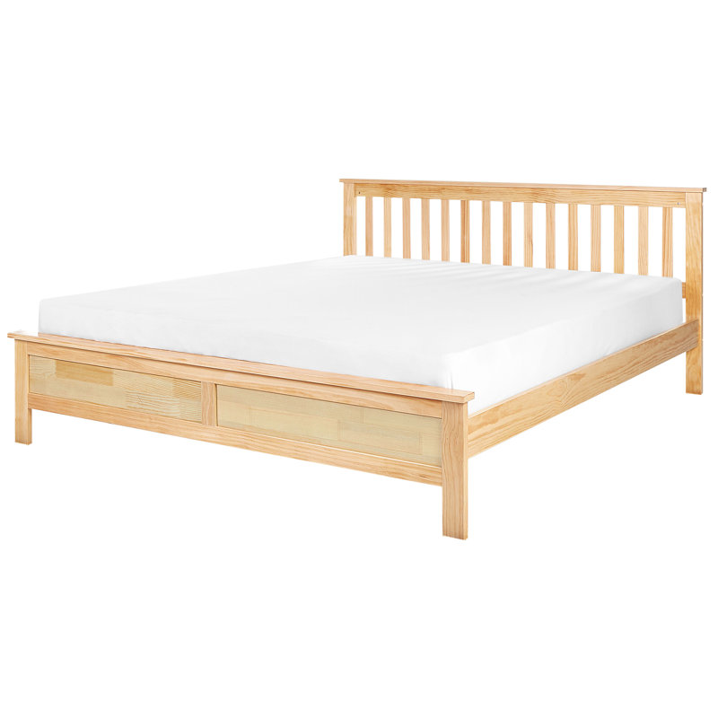 Futral Solid Wood Bed, Super King